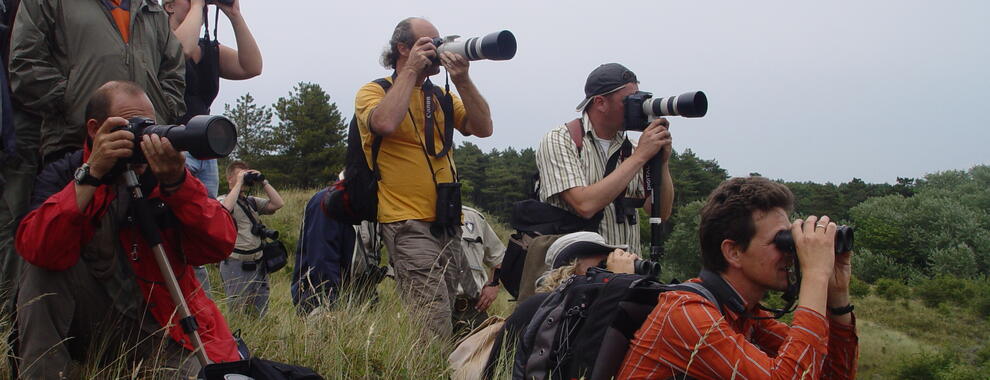 Wisentenexcursie. Foto: Leo Linnartz